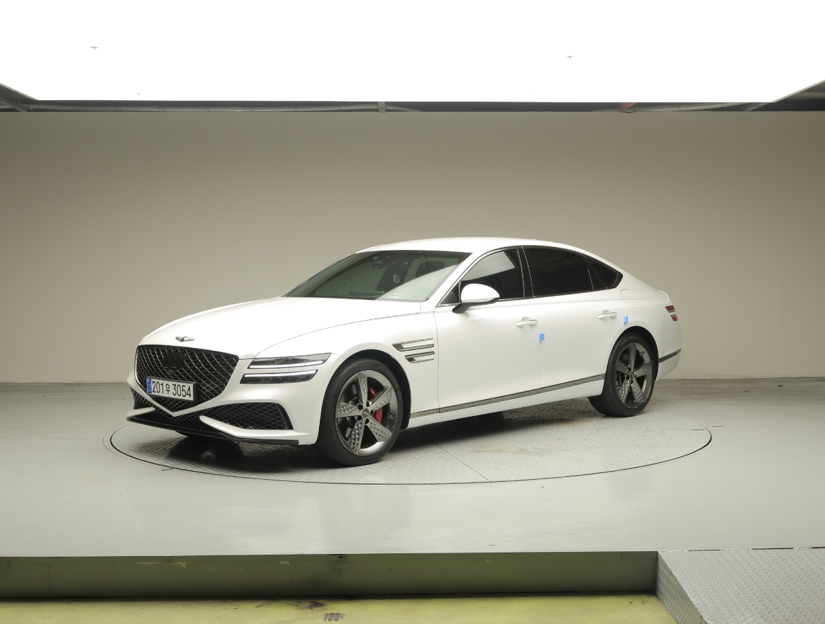 제네시스 더 올뉴G80 가솔린 3.5 AWD 스포츠팩 가솔린 중고차 렌트