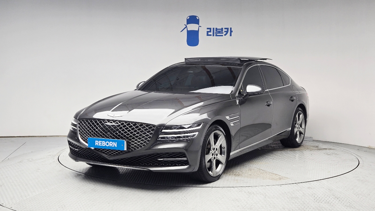 제네시스 더 올뉴G80 가솔린 3.5 AWD 기본형 가솔린 중고차 렌트