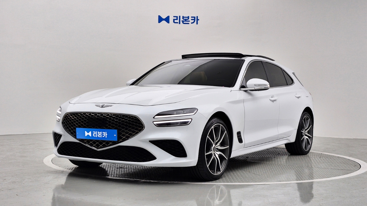 제네시스 더 뉴G70 가솔린 2.0T AWD 슈팅브레이크 프리미엄 가솔린 리본카 부산지점