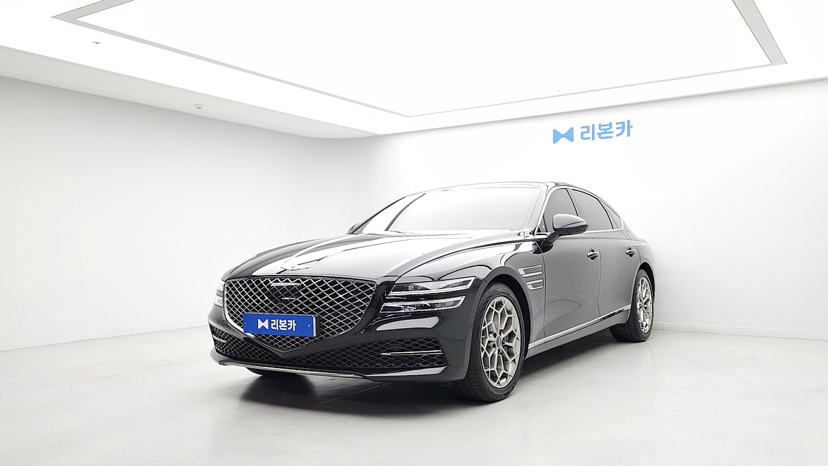 제네시스 더 올뉴G80 가솔린 2.5 AWD 기본형 가솔린 리본카 일산지점