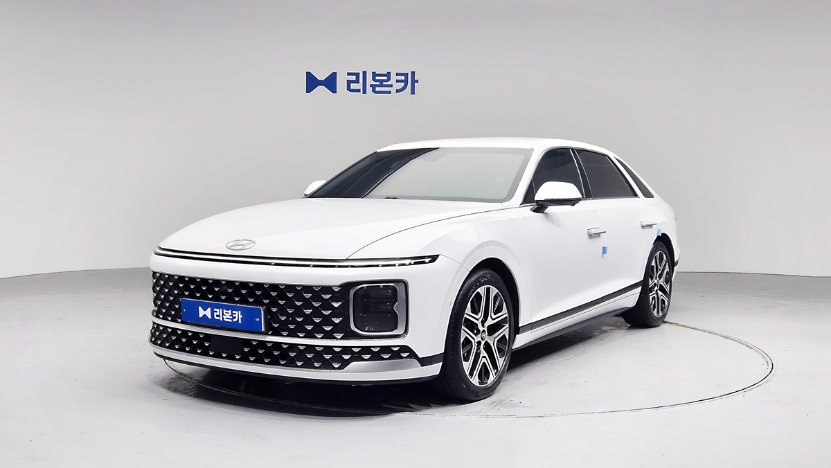 현대 디 올뉴그랜저 하이브리드 1.6 HEV 익스클루시브 가솔린+전기 중고차 렌트