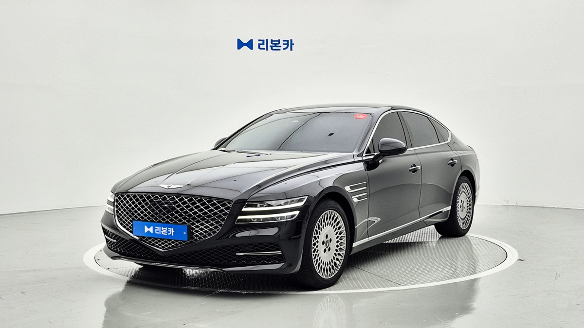 제네시스 더 올뉴G80 가솔린 3.5 AWD 기본형 가솔린 리본카 부산지점