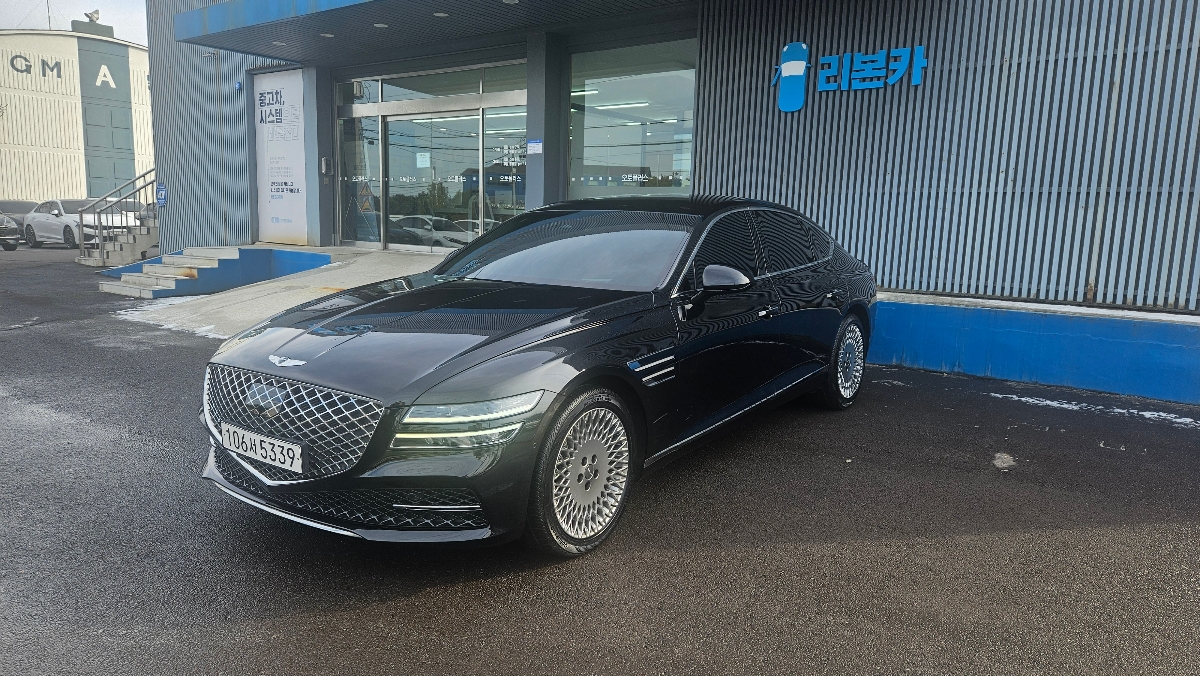 제네시스 더 올뉴G80 가솔린 3.5 AWD 기본형 가솔린 리본카 제주지점