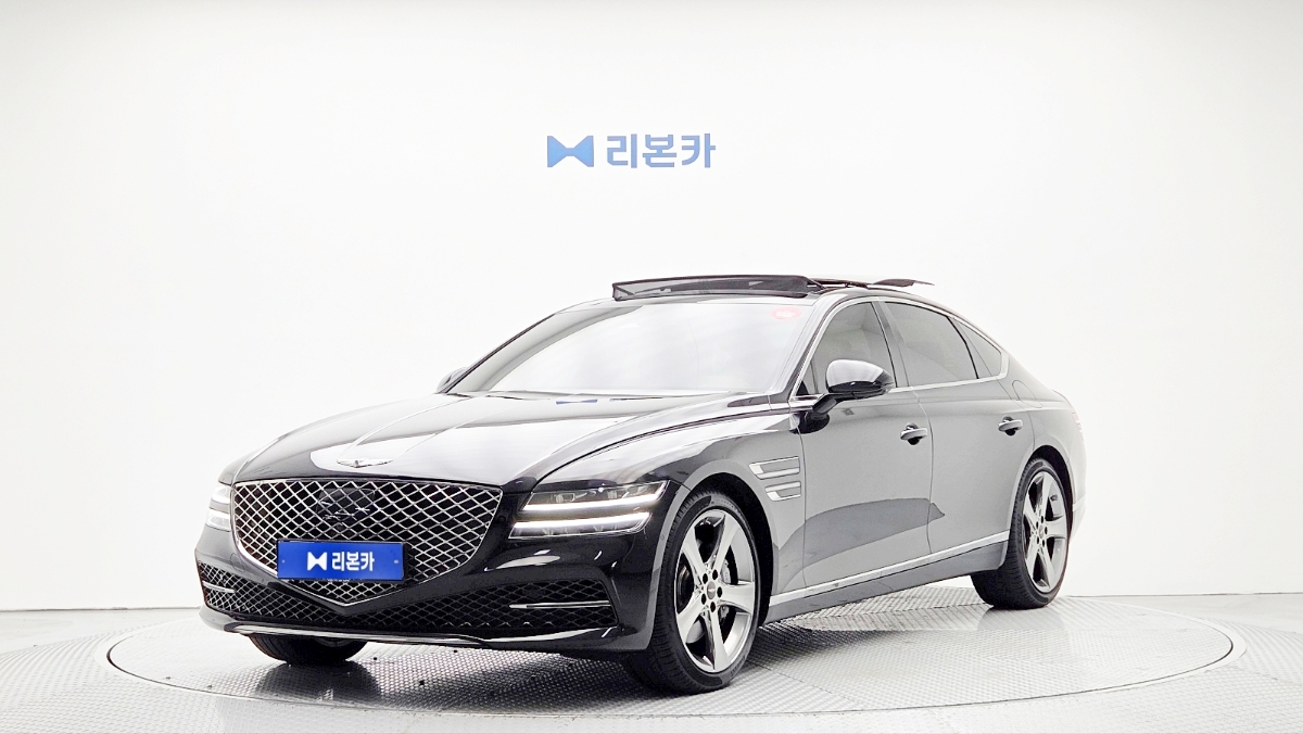 제네시스 더 올뉴G80 가솔린 2.5 AWD 기본형 가솔린 리본카 광주지점