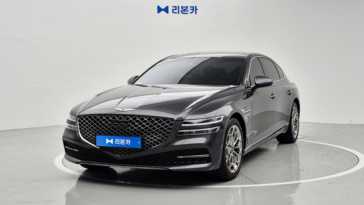 제네시스 더 올뉴G80 가솔린 2.5 AWD 기본형 가솔린 리본카 부산지점