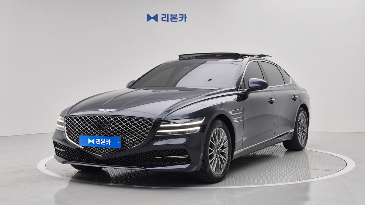 제네시스 더 올뉴G80 가솔린 2.5 AWD 기본형 가솔린 리본카 부산지점