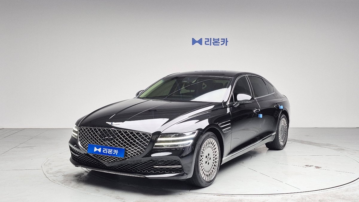 제네시스 더 올뉴G80 가솔린 3.5 AWD 기본형 가솔린 리본카 천안지점