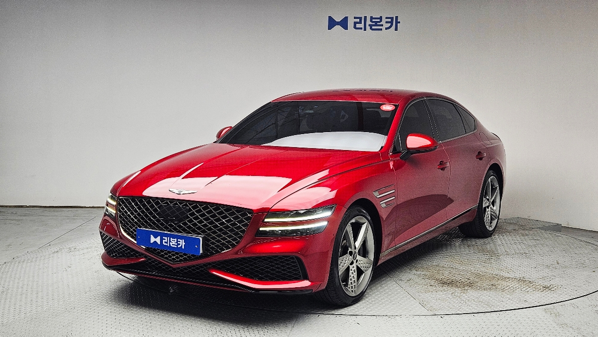제네시스 더 올뉴G80 가솔린 2.5 AWD 스포츠팩 가솔린 리본카 동대구지점