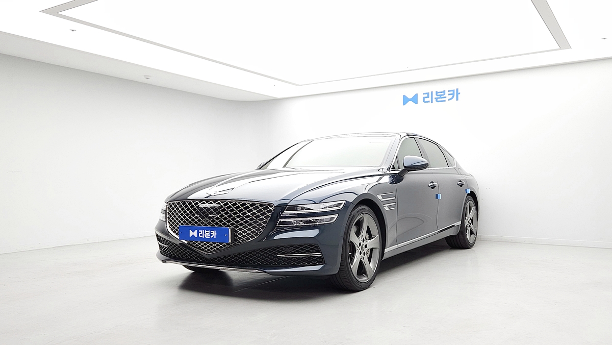 제네시스 더 올뉴G80 가솔린 2.5 AWD 기본형 가솔린 리본카 일산지점