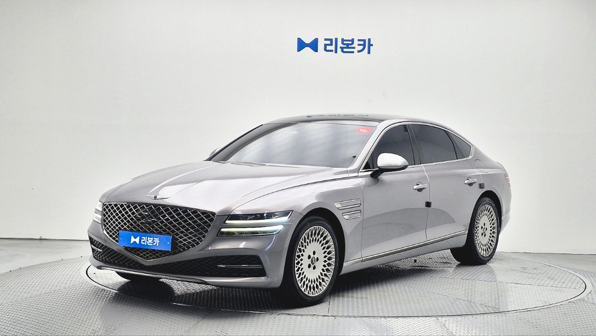 제네시스 더 올뉴G80 가솔린 3.5 AWD 기본형 가솔린 리본카 광주지점