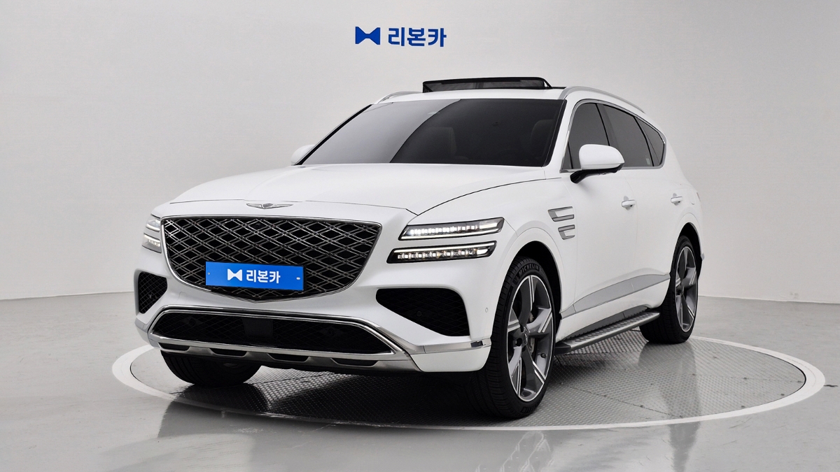 제네시스 뉴 GV80 2.5 가솔린 AWD 기본형 가솔린 리본카 부산지점