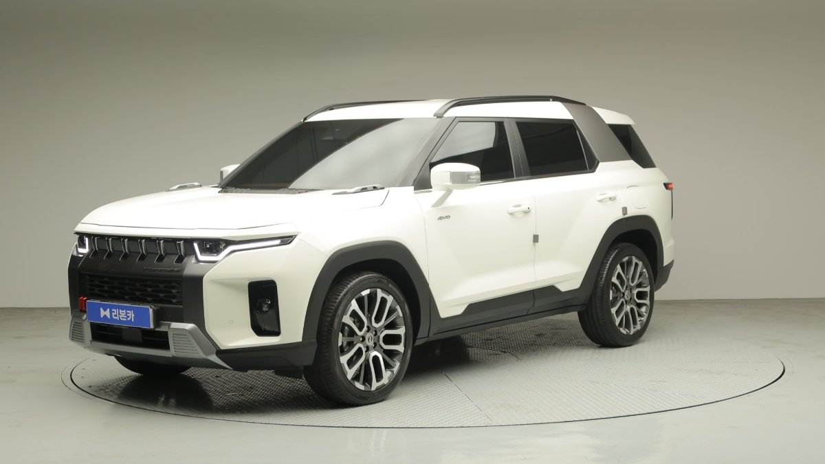 KG모빌리티(쌍용) 토레스 1.5 GDI-T 4WD T7 가솔린 리본카 서울지점