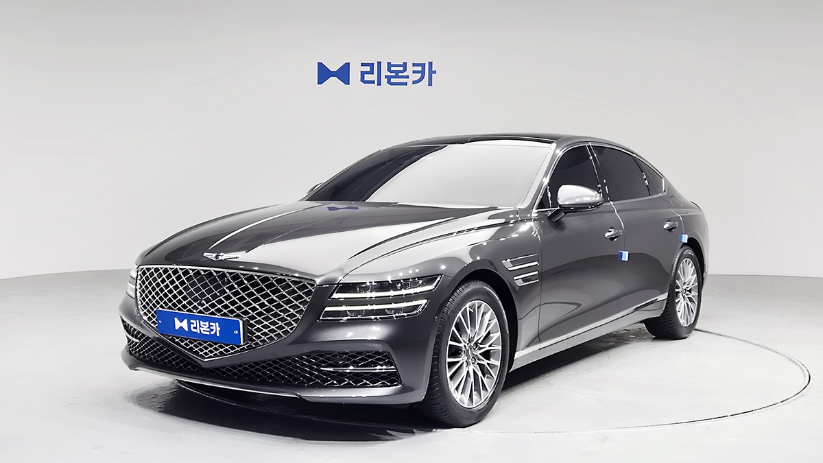 제네시스 더 올뉴G80 가솔린 2.5 2WD 기본형 가솔린 리본카 청라지점