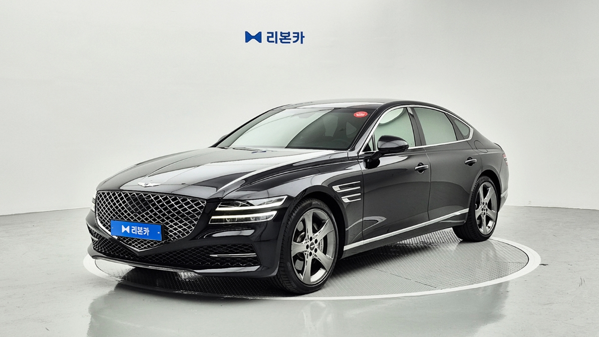 제네시스 더 올뉴G80 가솔린 2.5 2WD 기본형 가솔린 리본카 부산지점