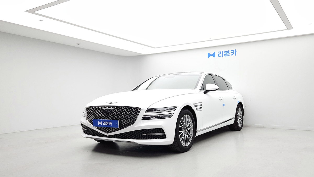 제네시스 더 올뉴G80 가솔린 2.5 2WD 기본형 가솔린 리본카 일산지점