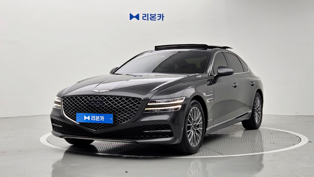 제네시스 더 올뉴G80 가솔린 2.5 2WD 기본형 가솔린 리본카 부산지점