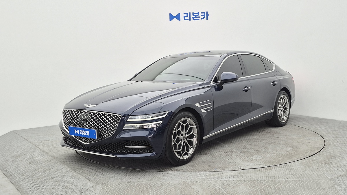 제네시스 더 올뉴G80 가솔린 2.5 AWD 기본형 가솔린 리본카 김포지점