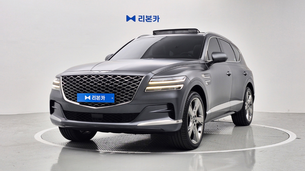 제네시스 GV80 3.5 가솔린 AWD 기본형 가솔린 리본카 부산지점