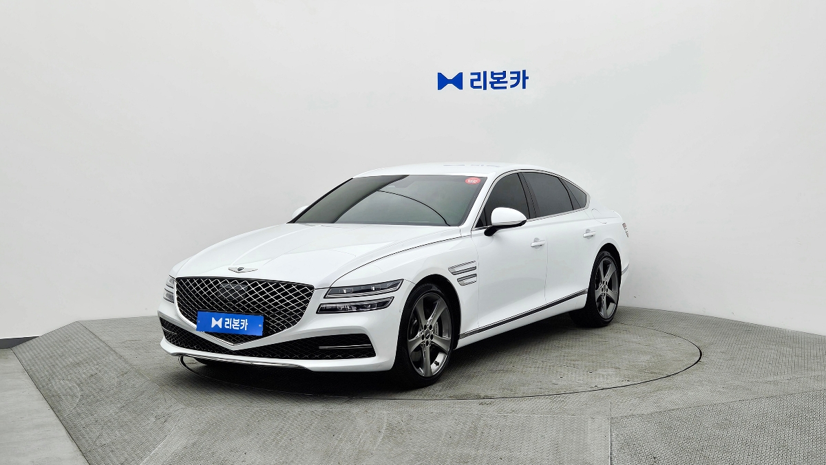 제네시스 더 올뉴G80 가솔린 2.5 AWD 기본형 가솔린 리본카 김포지점