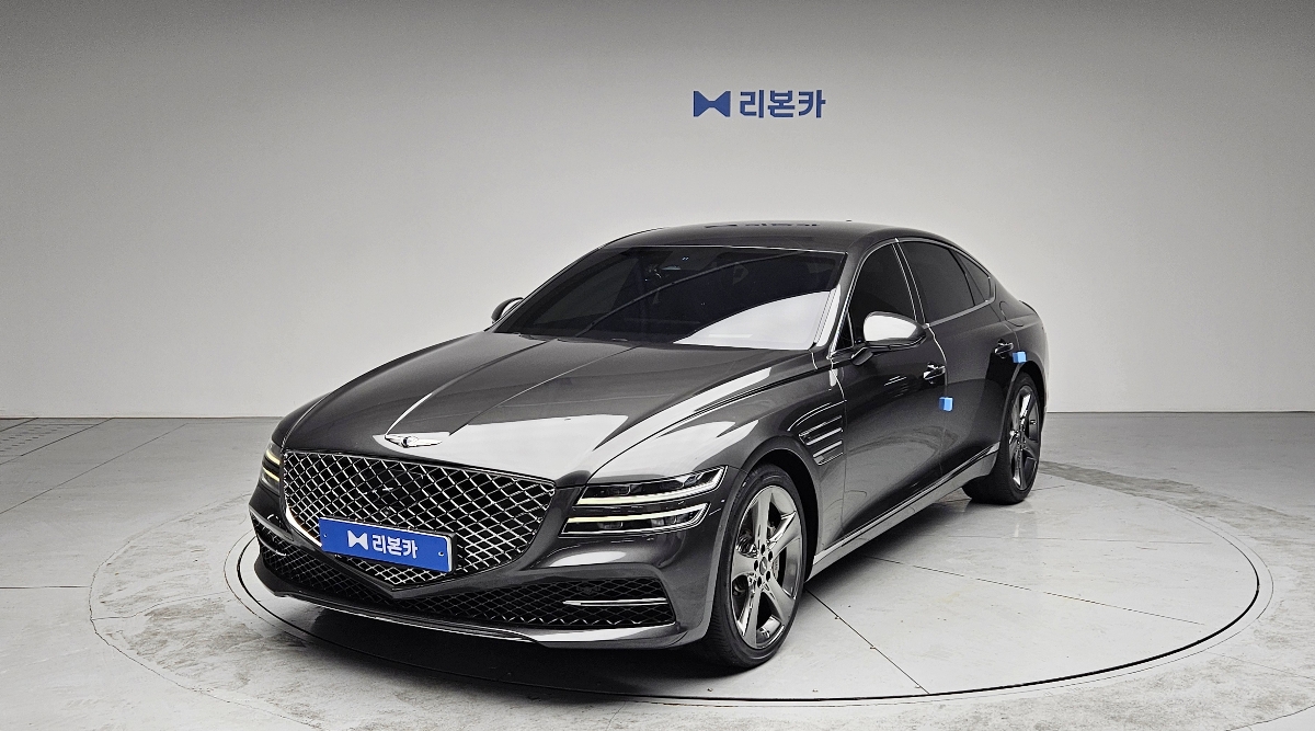 제네시스 더 올뉴G80 가솔린 3.5 AWD 기본형 가솔린 리본카 천안지점
