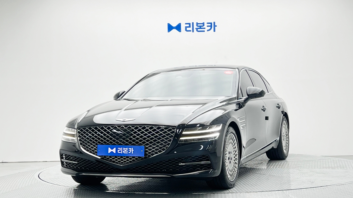 제네시스 더 올뉴G80 가솔린 2.5 AWD 기본형 가솔린 리본카 광주지점