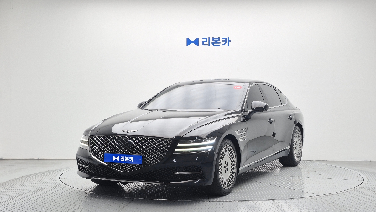 제네시스 더 올뉴G80 가솔린 2.5 AWD 기본형 가솔린 리본카 광주지점