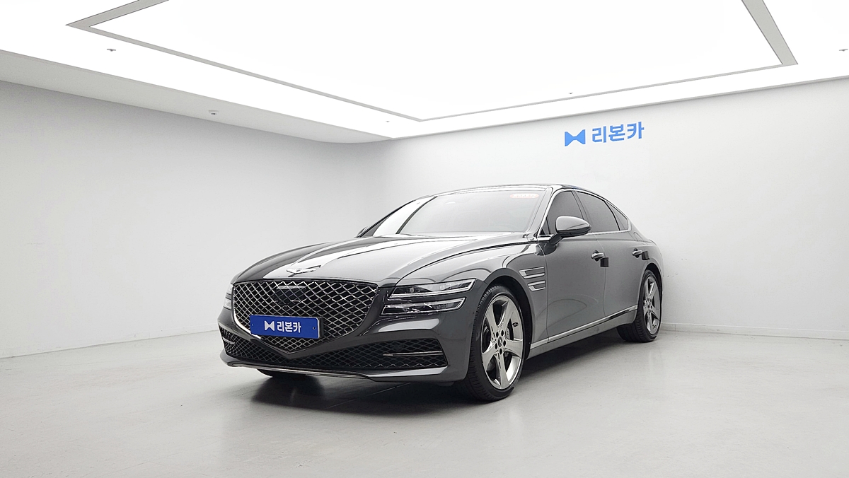 제네시스 더 올뉴G80 가솔린 3.5 AWD 기본형 가솔린 리본카 일산지점