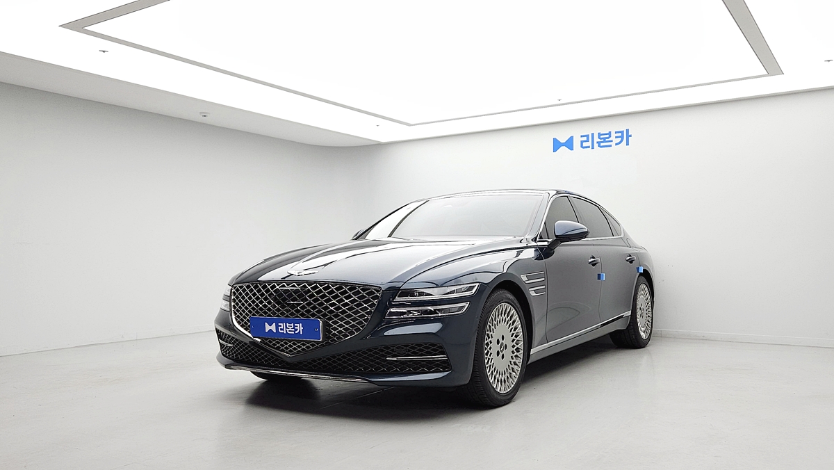 제네시스 더 올뉴G80 가솔린 3.5 2WD 기본형 가솔린 리본카 일산지점
