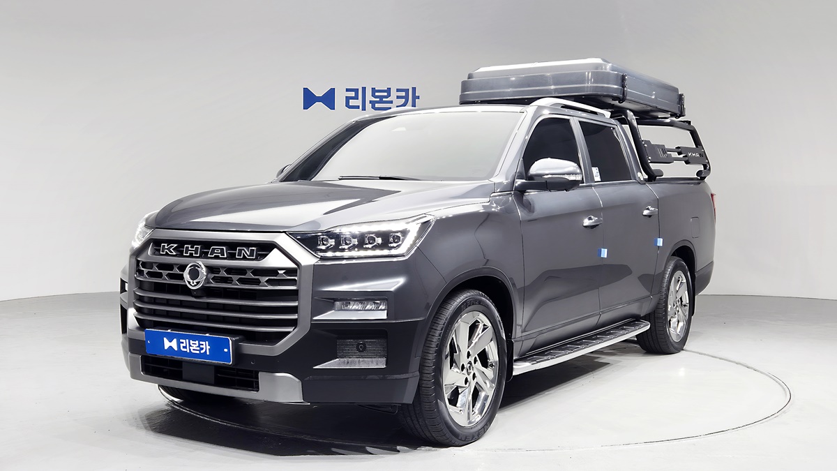 KG모빌리티(쌍용) 더 뉴렉스턴 스포츠 칸 쿨멘 2.2 4WD 노블레스 디젤 리본카 청라지점