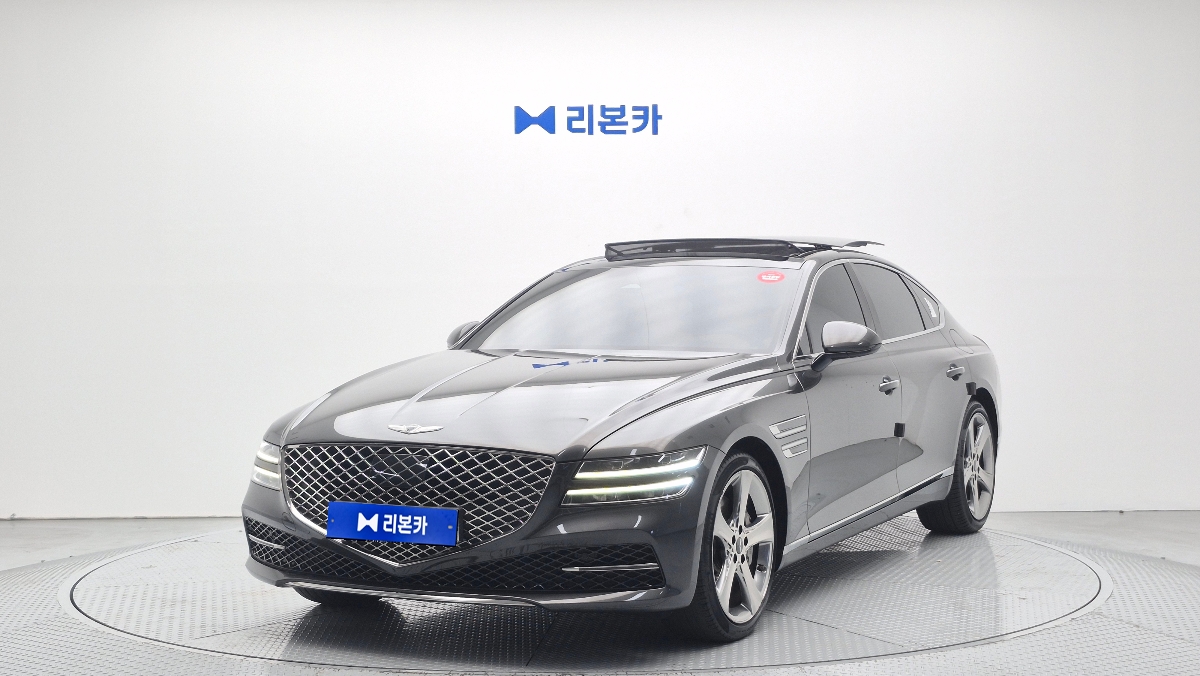 제네시스 더 올뉴G80 가솔린 2.5 2WD 기본형 가솔린 리본카 광주지점