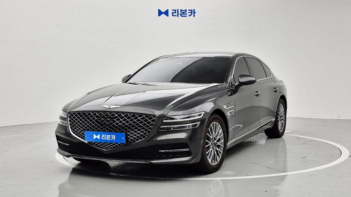 제네시스 더 올뉴G80 가솔린 2.5 2WD 기본형 가솔린 리본카 부산지점