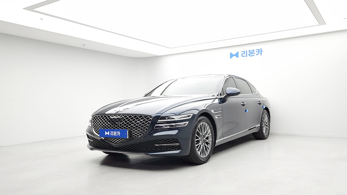 제네시스 더 올뉴G80 가솔린 2.5 AWD 기본형 가솔린 리본카 일산지점