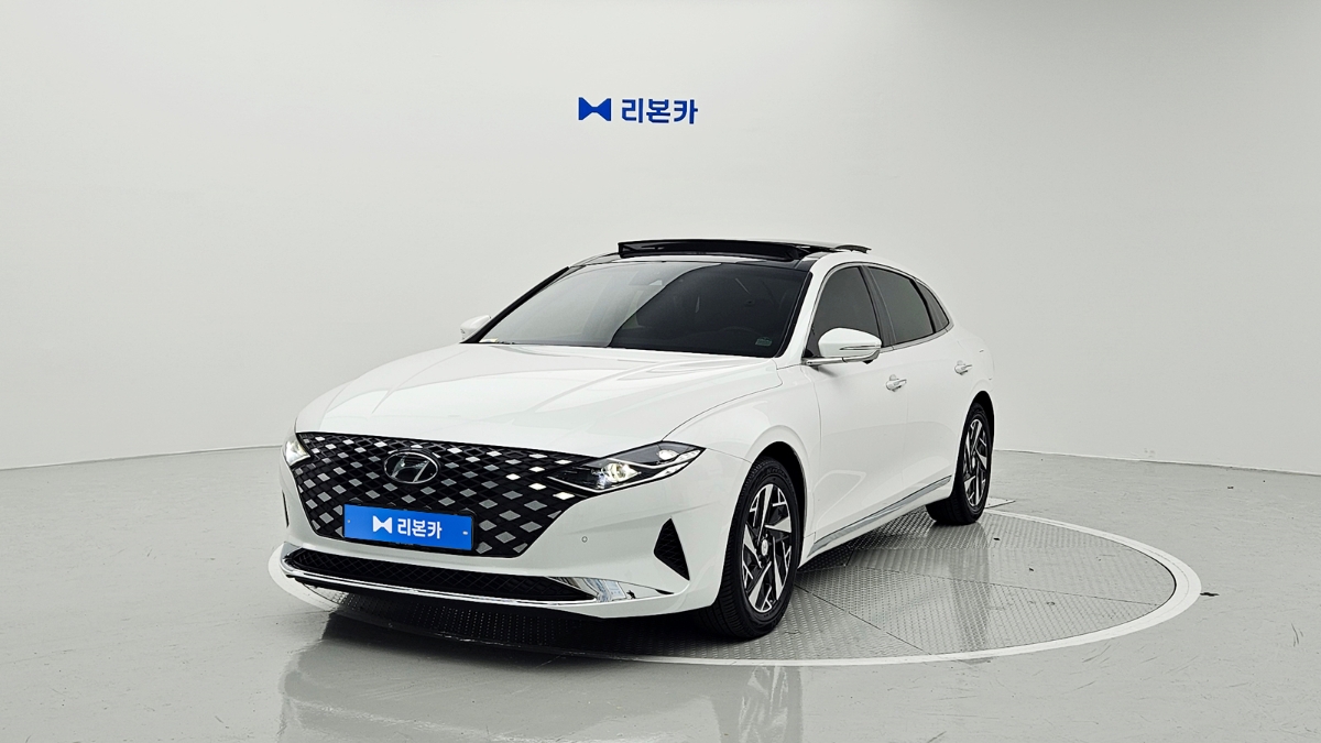 현대 더 뉴그랜저IG 하이브리드 2.4 HEV 익스클루시브 가솔린+전기 리본카 부산지점