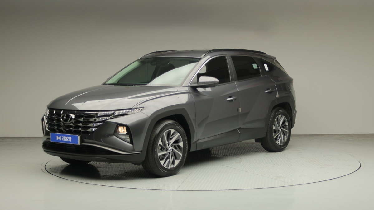 현대 더 올뉴투싼 하이브리드 1.6 HEV 4WD 프리미엄 가솔린+전기 중고차 렌트