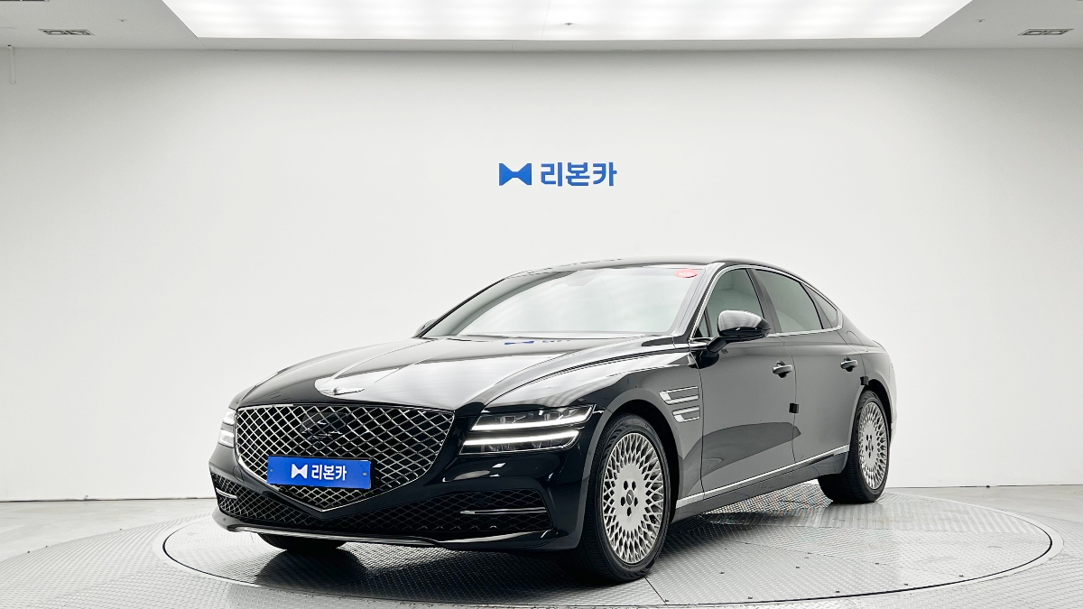 제네시스 더 올뉴G80 가솔린 2.5 AWD 기본형 가솔린 리본카 광주지점