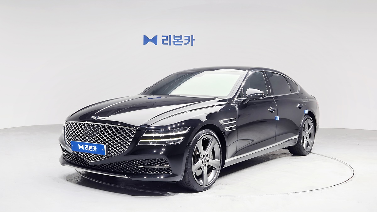 제네시스 더 올뉴G80 가솔린 2.5 AWD 기본형 가솔린 리본카 청라지점