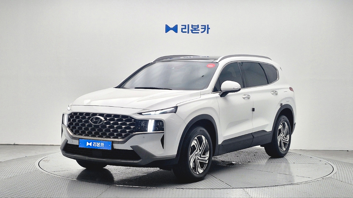 현대 더 뉴싼타페 가솔린 2.5 2WD 프레스티지 초이스 가솔린 리본카 광주지점