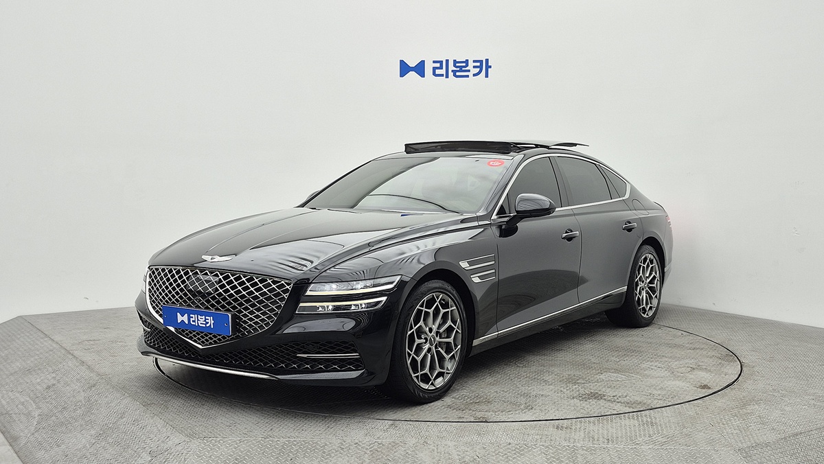 제네시스 더 올뉴G80 가솔린 2.5 AWD 기본형 가솔린 리본카 김포지점