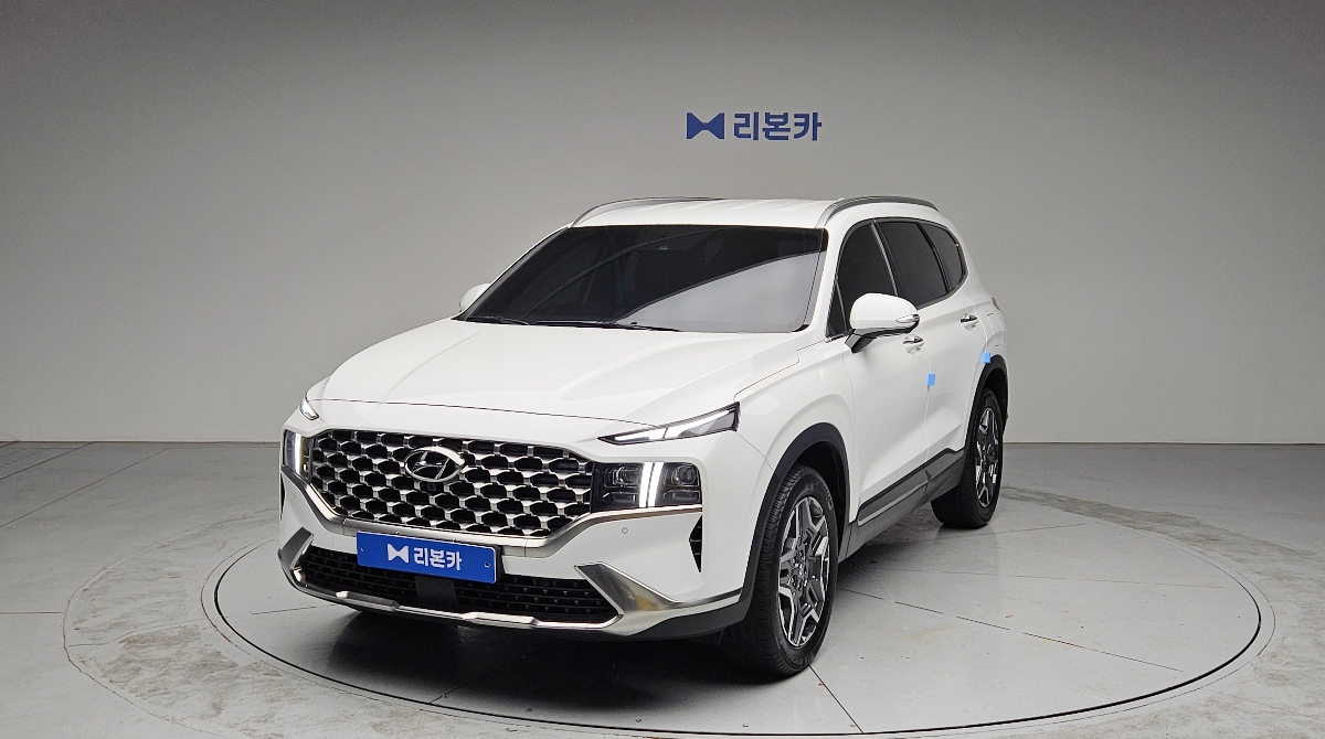 현대 더 뉴싼타페 하이브리드 1.6 HEV 2WD 프레스티지 가솔린+전기 리본카 천안지점