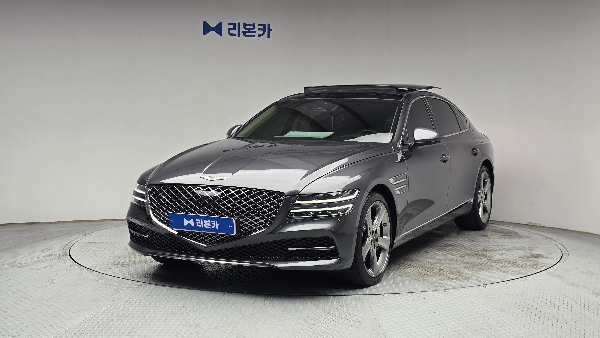 제네시스 더 올뉴G80 가솔린 3.5 AWD 기본형 가솔린 리본카 동대구지점