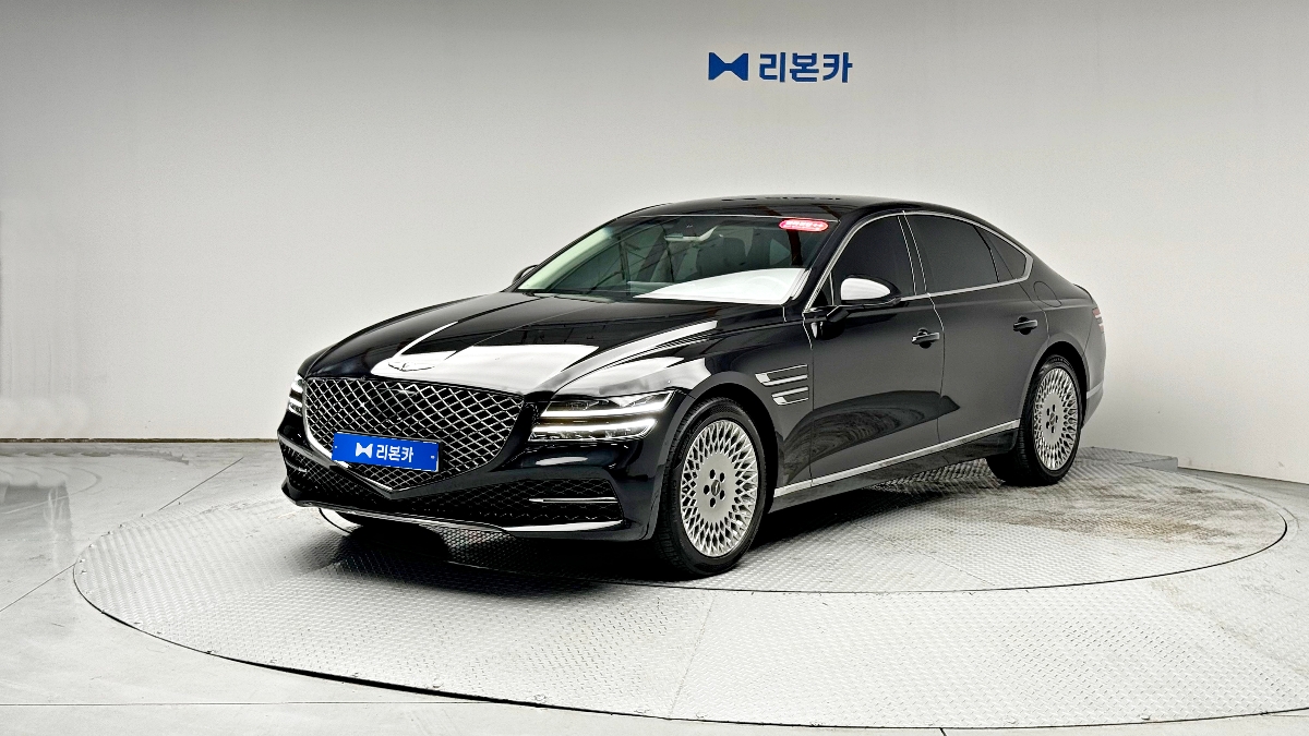 제네시스 더 올뉴G80 가솔린 3.5 AWD 기본형 가솔린 리본카 동대구지점