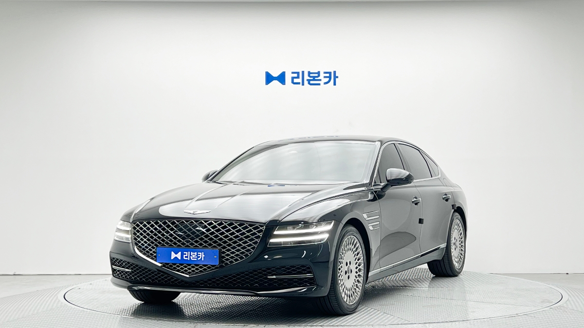 제네시스 더 올뉴G80 가솔린 3.5 AWD 기본형 가솔린 리본카 광주지점