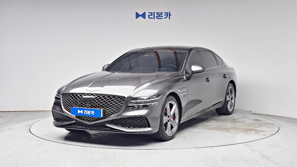 제네시스 더 올뉴G80 가솔린 3.5 AWD 스포츠팩 가솔린 리본카 동대구지점
