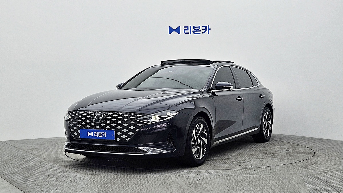 현대 더 뉴그랜저IG 하이브리드 2.4 HEV 르블랑 가솔린+전기 리본카 김포지점