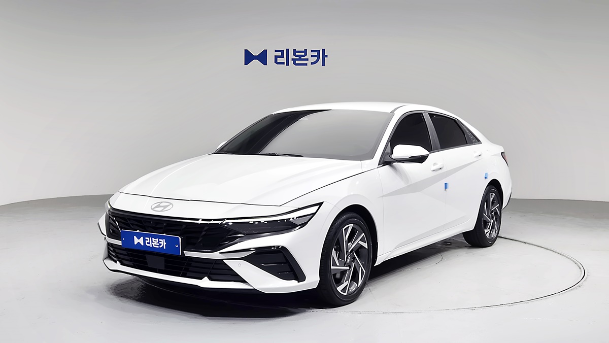 현대 더 뉴아반떼(CN7) 가솔린 1.6 인스퍼레이션 가솔린 리본카 청라지점