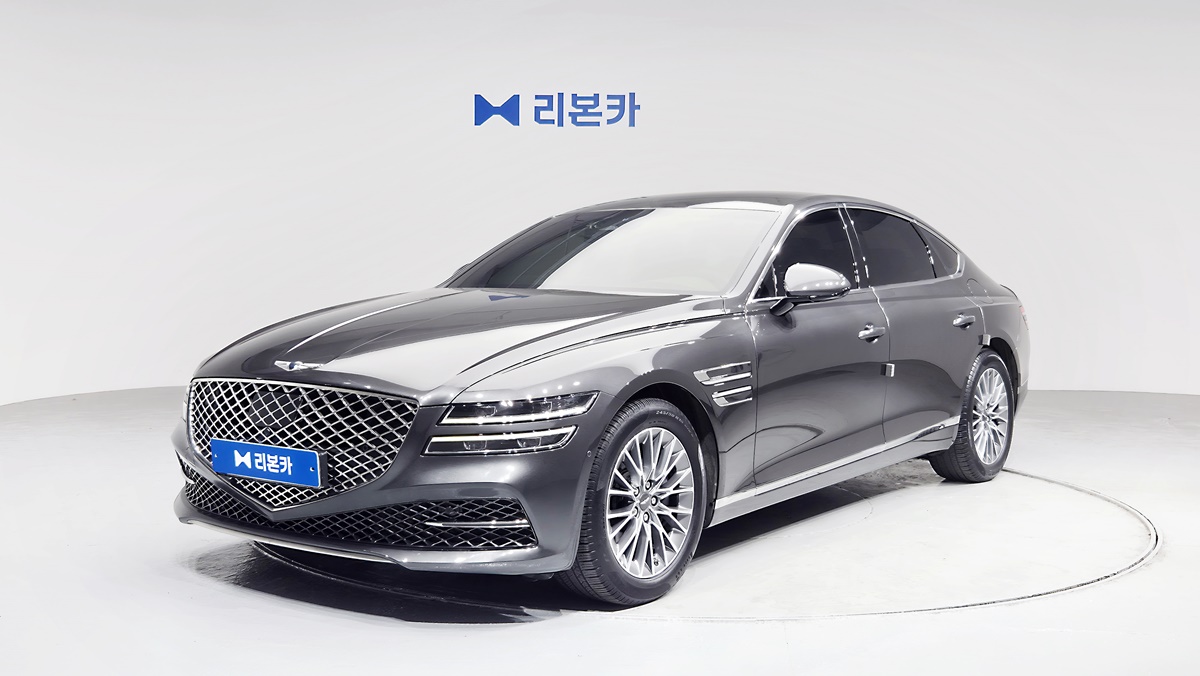 제네시스 더 올뉴G80 가솔린 2.5 2WD 기본형 가솔린 리본카 청라지점