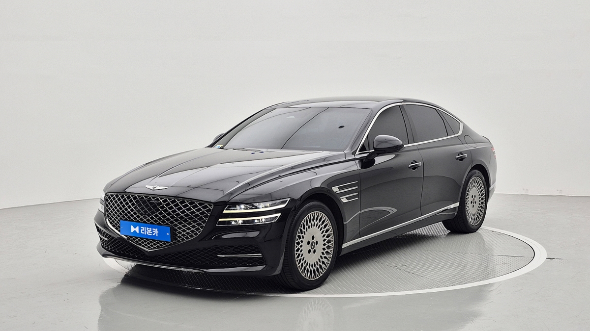 제네시스 더 올뉴G80 가솔린 2.5 AWD 기본형 가솔린 리본카 부산지점