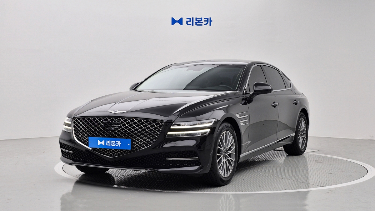 제네시스 더 올뉴G80 가솔린 2.5 AWD 기본형 가솔린 리본카 부산지점