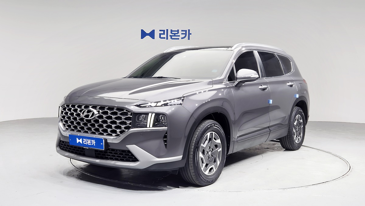 현대 더 뉴싼타페 하이브리드 1.6 HEV 2WD 프레스티지 가솔린+전기 리본카 청라지점