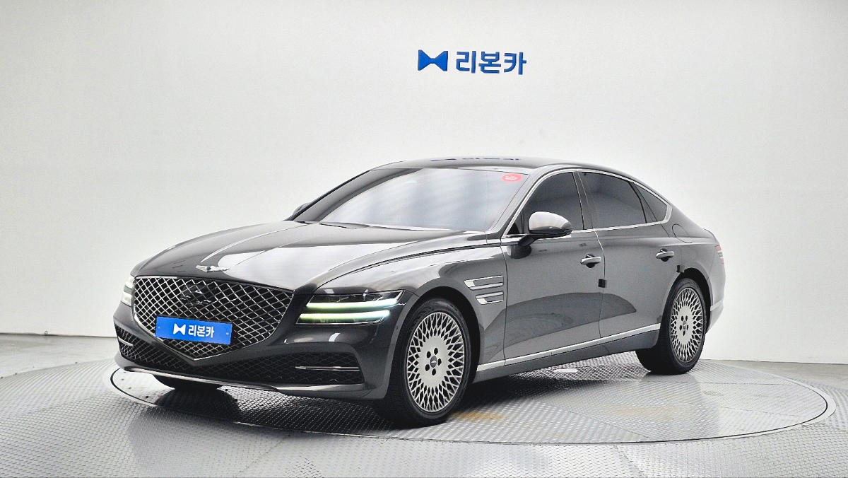 제네시스 더 올뉴G80 가솔린 2.5 2WD 기본형 가솔린 리본카 광주지점